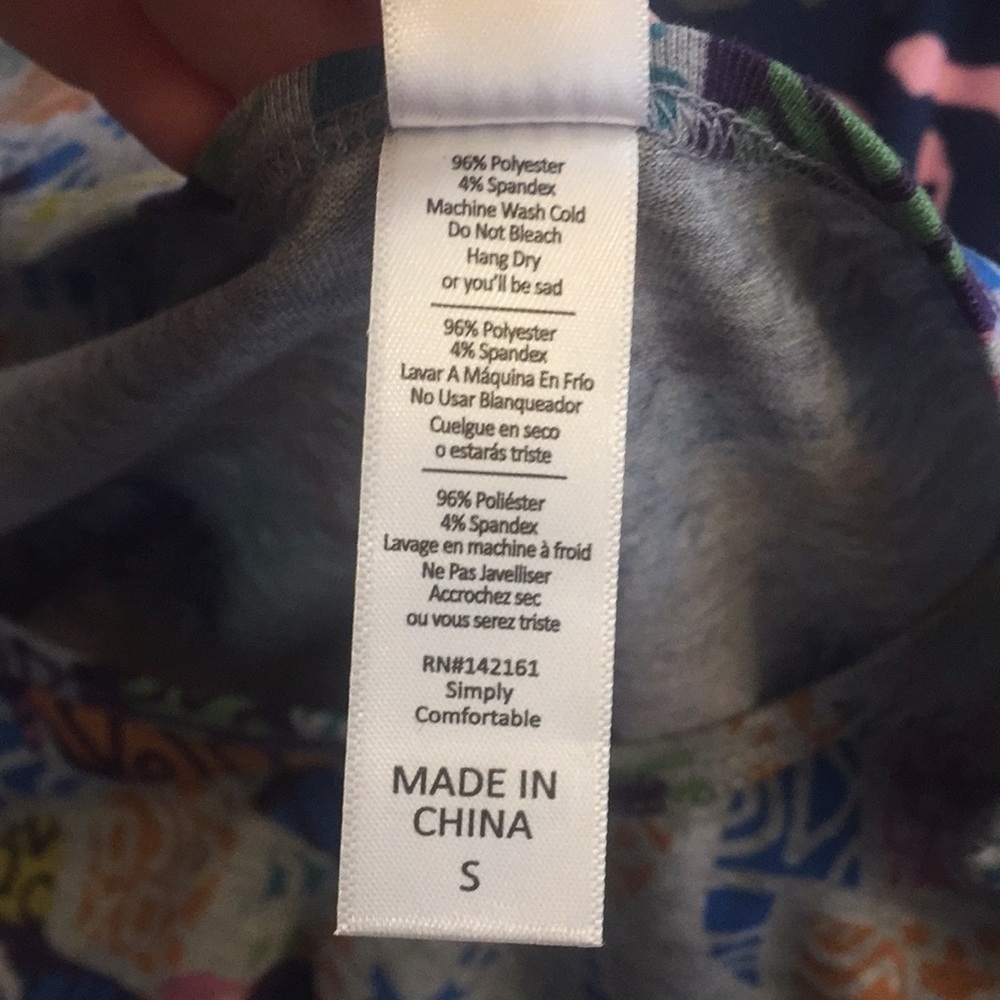 S LuLaRoe‎ Perfect T Shirt DD22 1496 - Picture 4 of 5